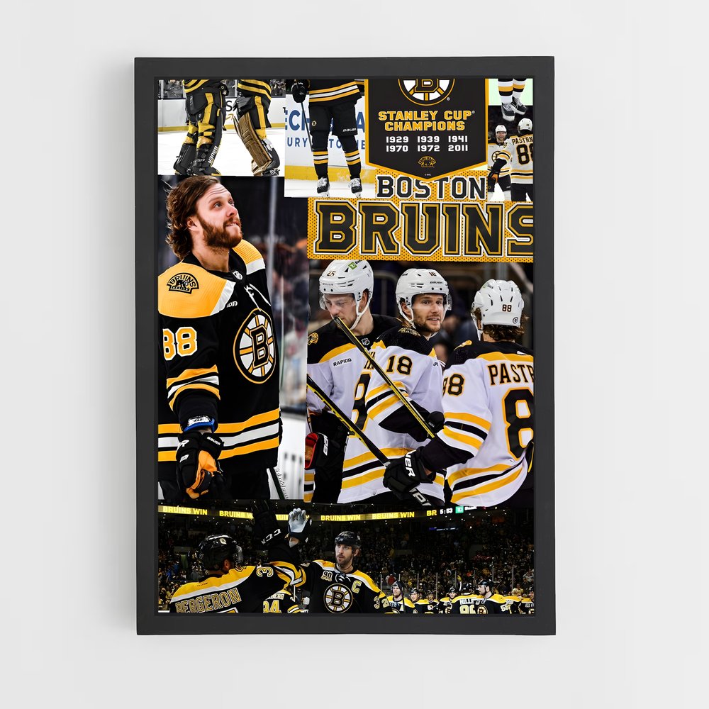 Poster Bruins Forever – affiche Hockey sur glace (vue 2)